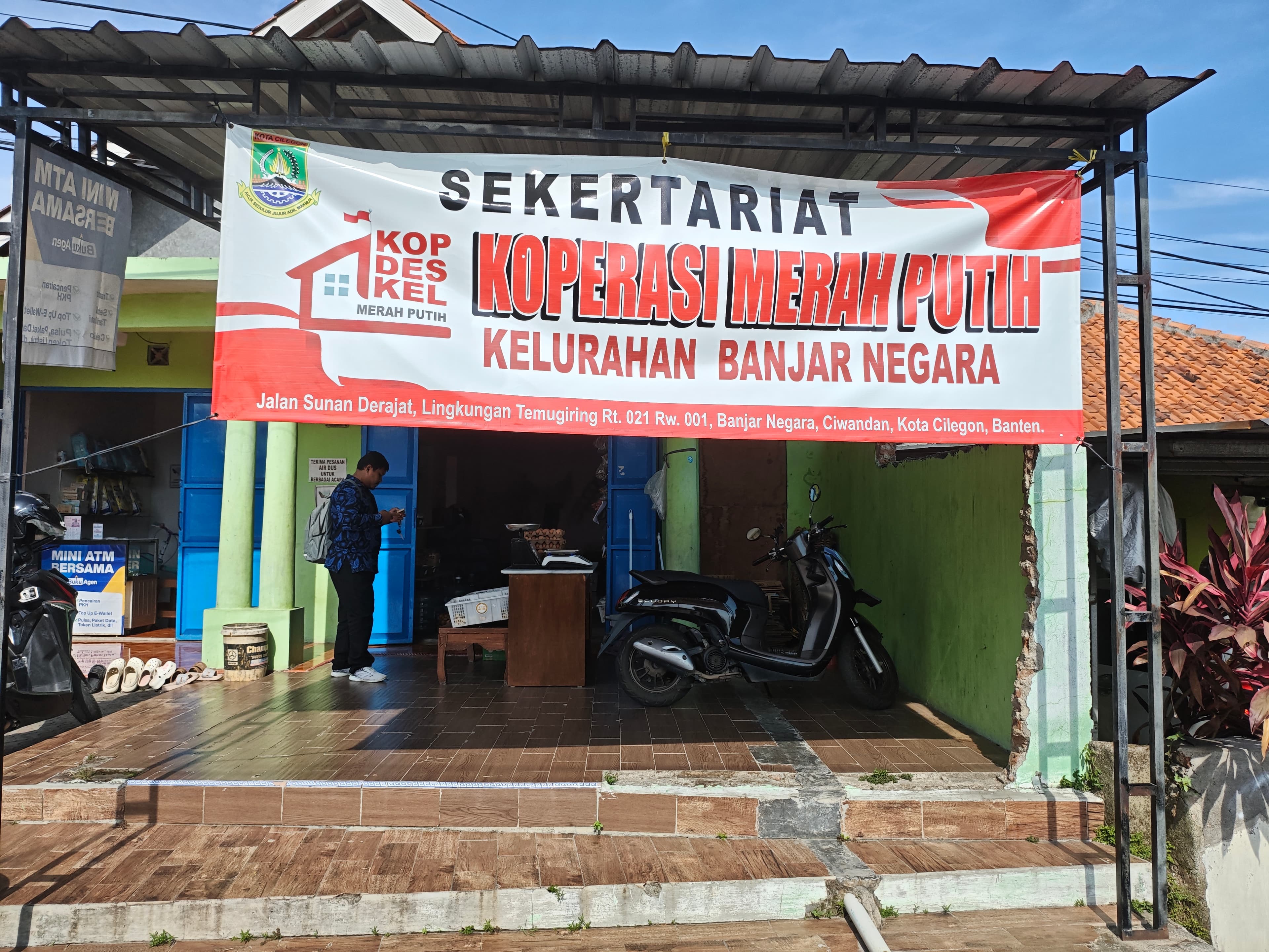 Sekretariat Koperasi Kelurahan Merah Putih Banjar Negara