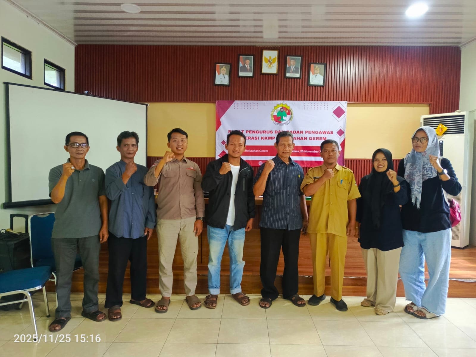 Rapat Pengurus KKMP Gerem